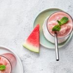 Summer Food Hacks - Watermelmon frappe smoothie, freeze the leftovers to save for later!