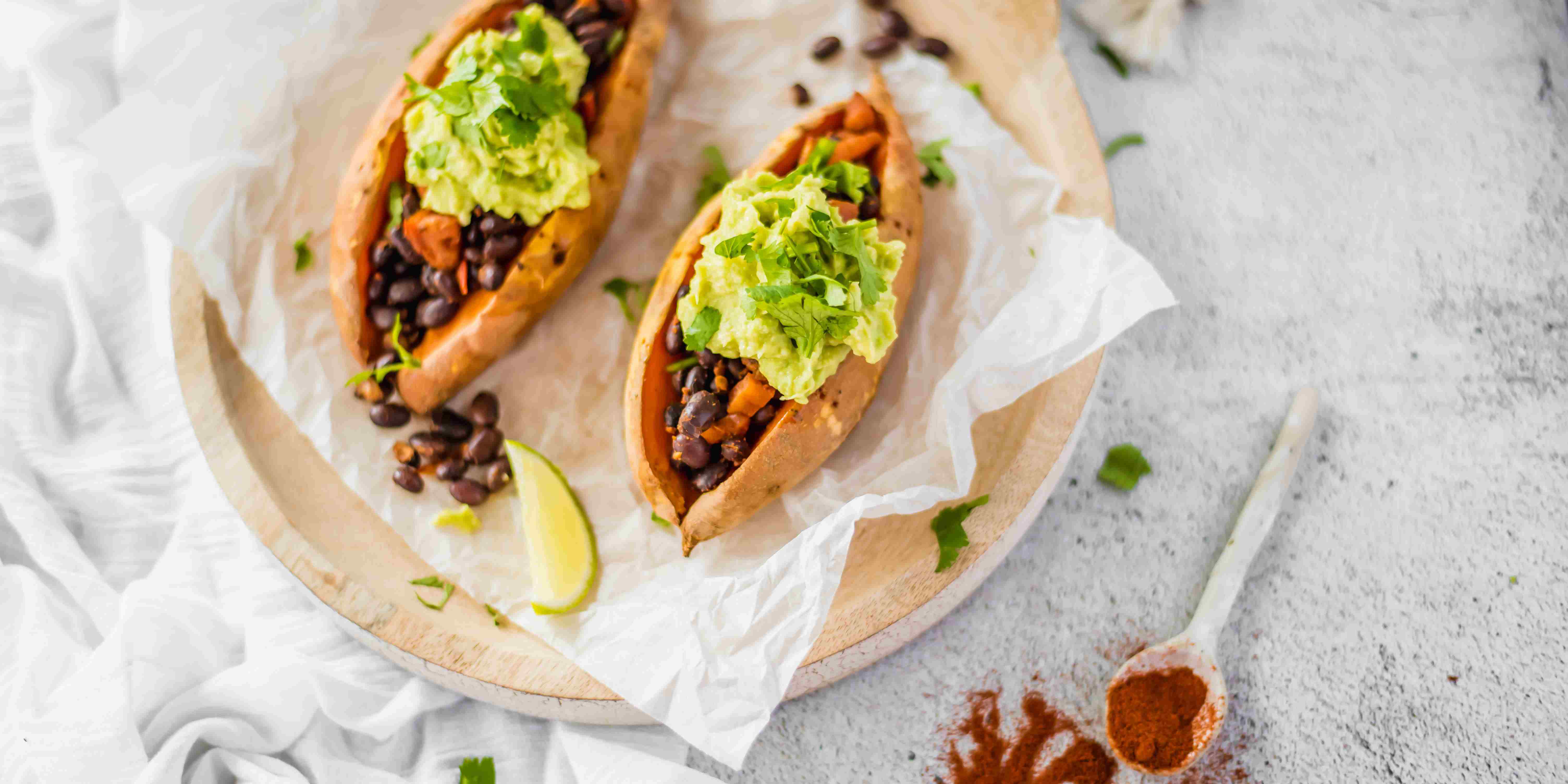 Stuffed Mexican Sweet Potatoes