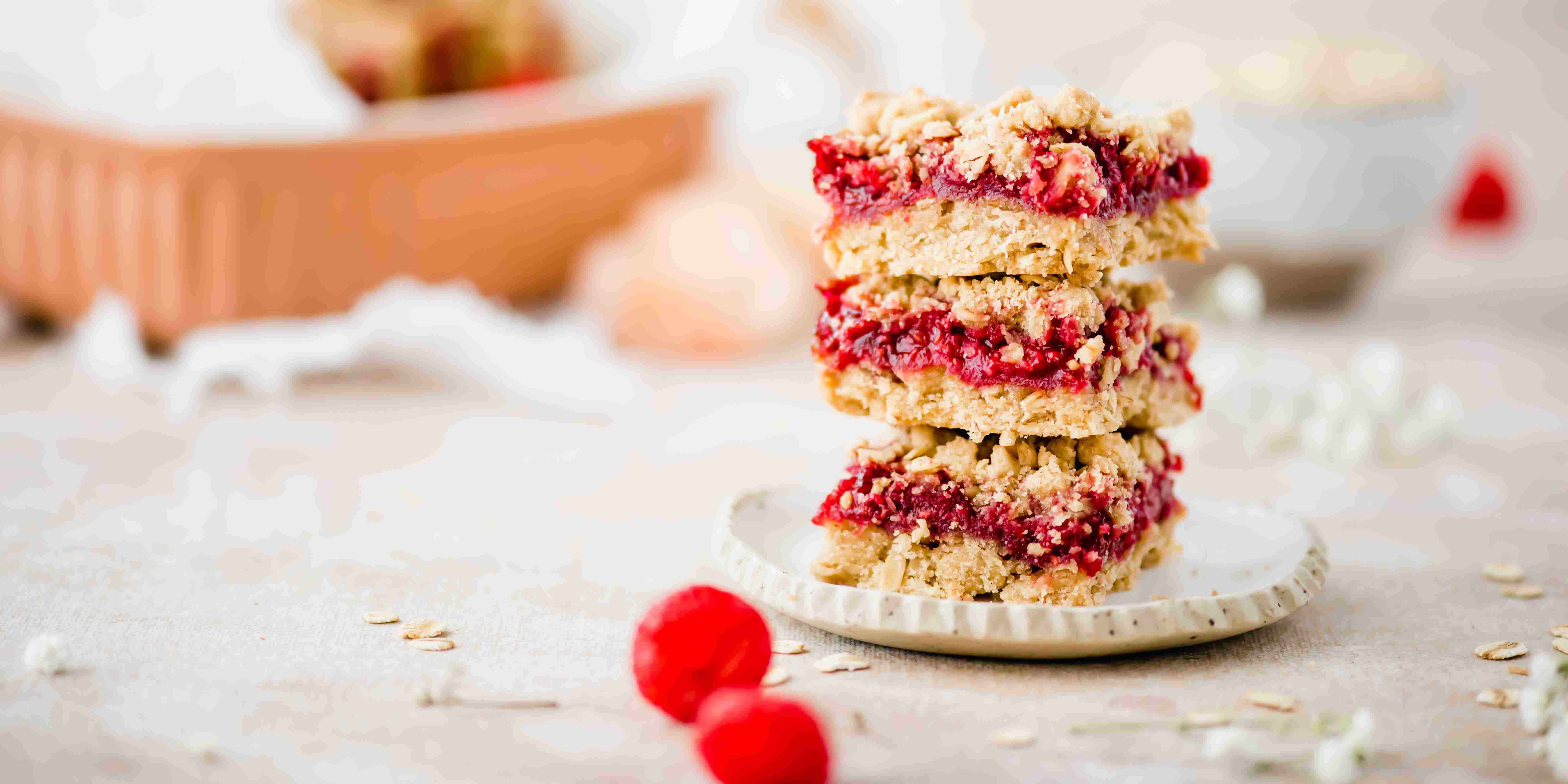 raspberry Crumble Bars