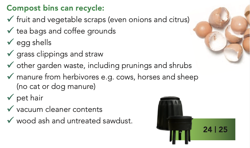 Compost bin can recycle