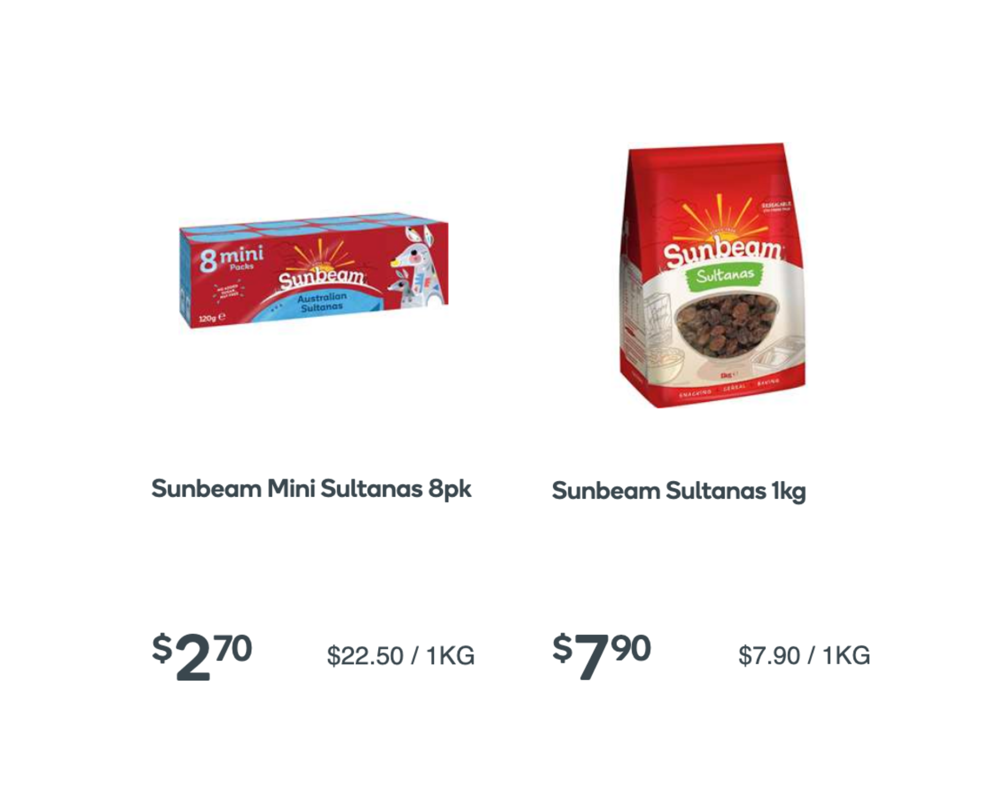 sunbeam sultana price comparison