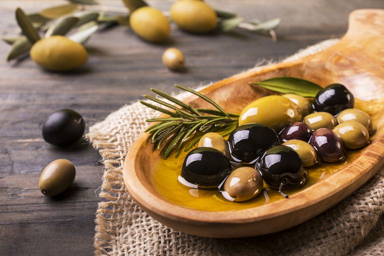 olives in oil