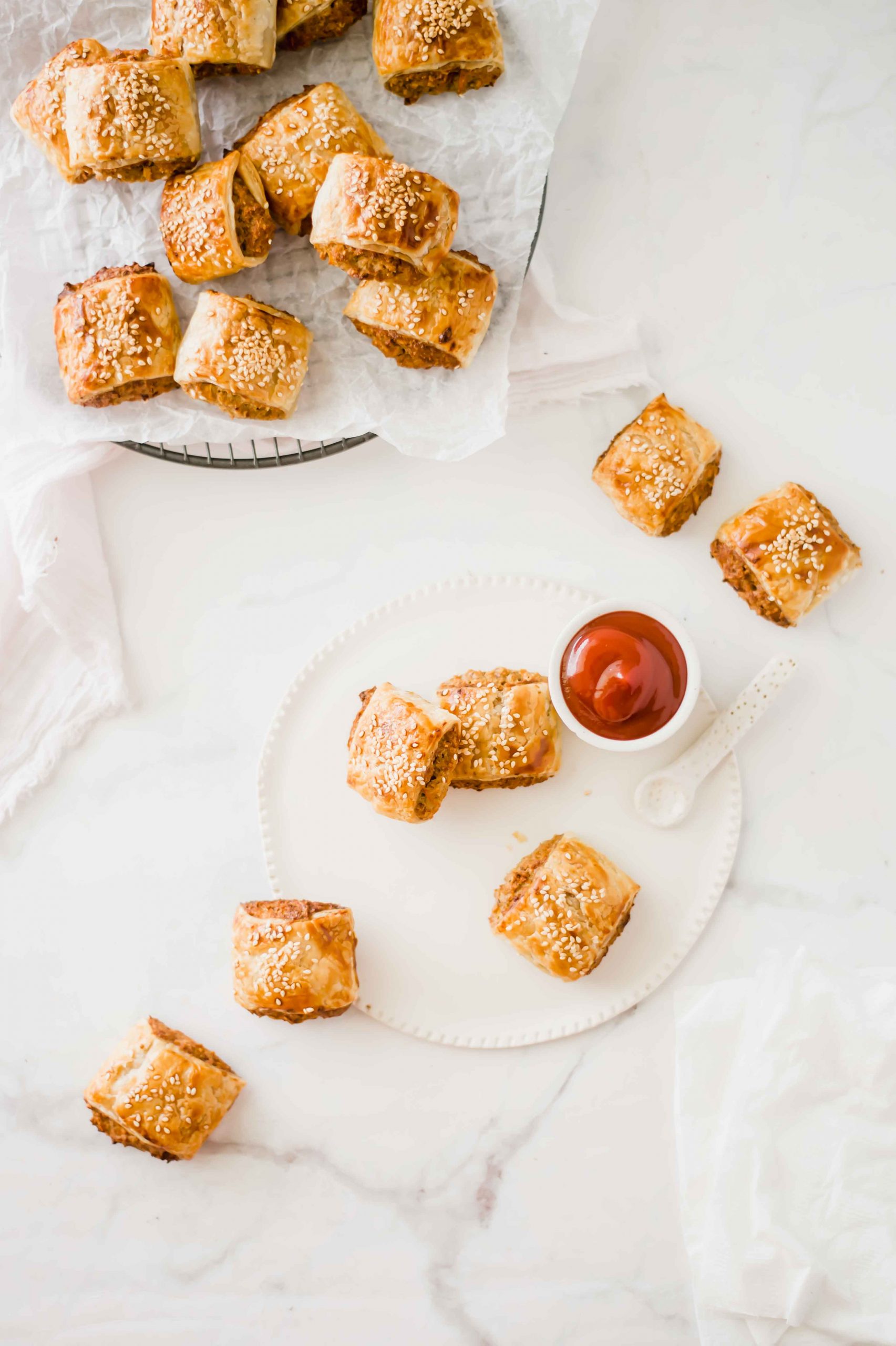 vegetarian sausage rolls