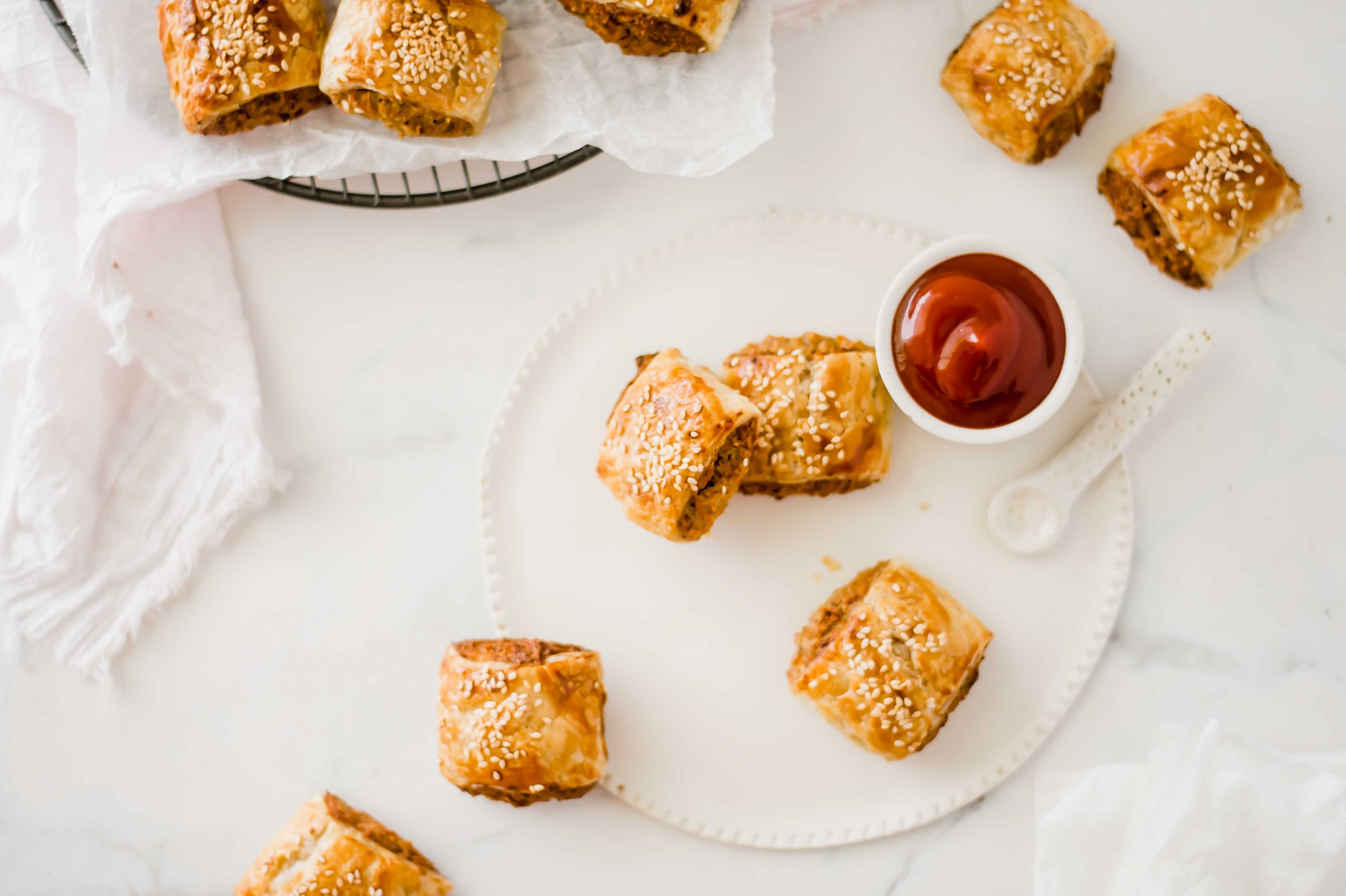 vegetarian sausage rolls