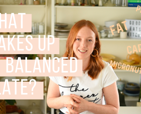 What makes up a balanced plate? Are kids the same as adults?