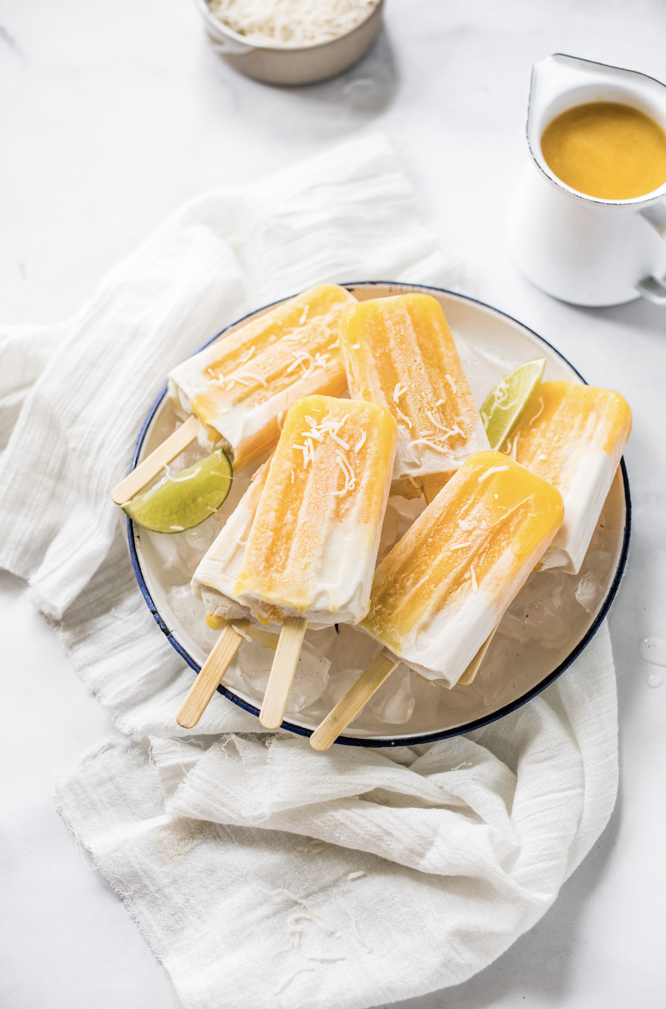 Mango Coconut Icey Block