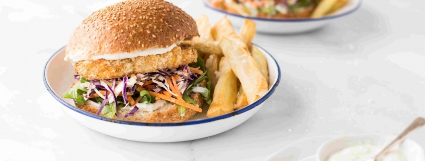 Crispy Fish Burger
