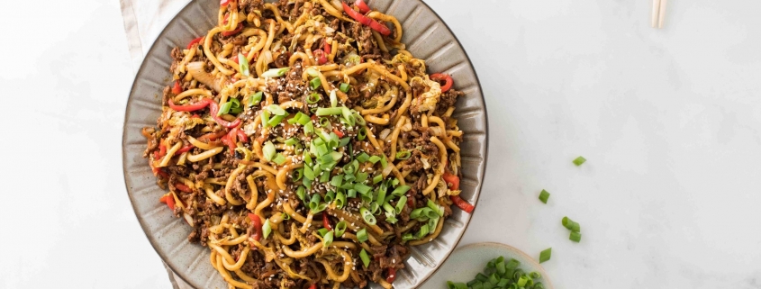 Hoisin Beef Noodles