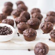 Choc Zucchini Mini Muffins