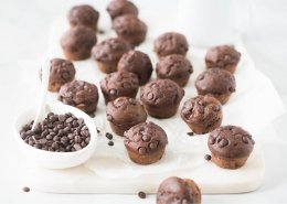 Choc Zucchini Mini Muffins