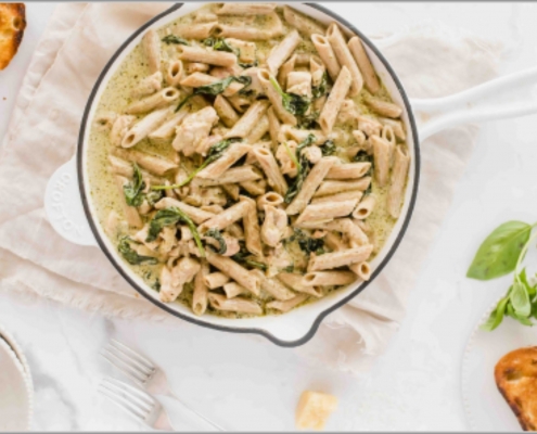 Creamy Pesto Pasta