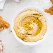 Hummus and Zaartar Chips