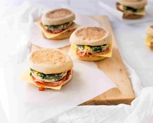 bacon and egg mcmuffins
