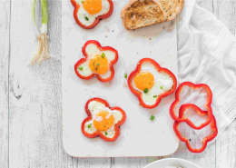 Capsicum Eggs in a whole