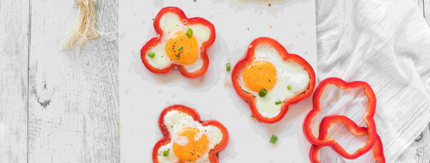 Capsicum Eggs in a whole