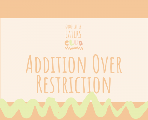 Addition over Restriction