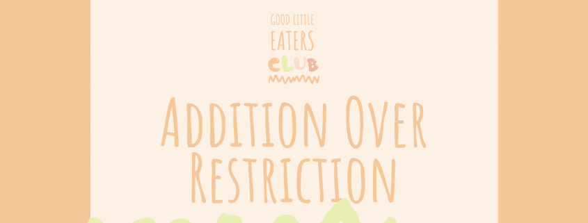 Addition over Restriction