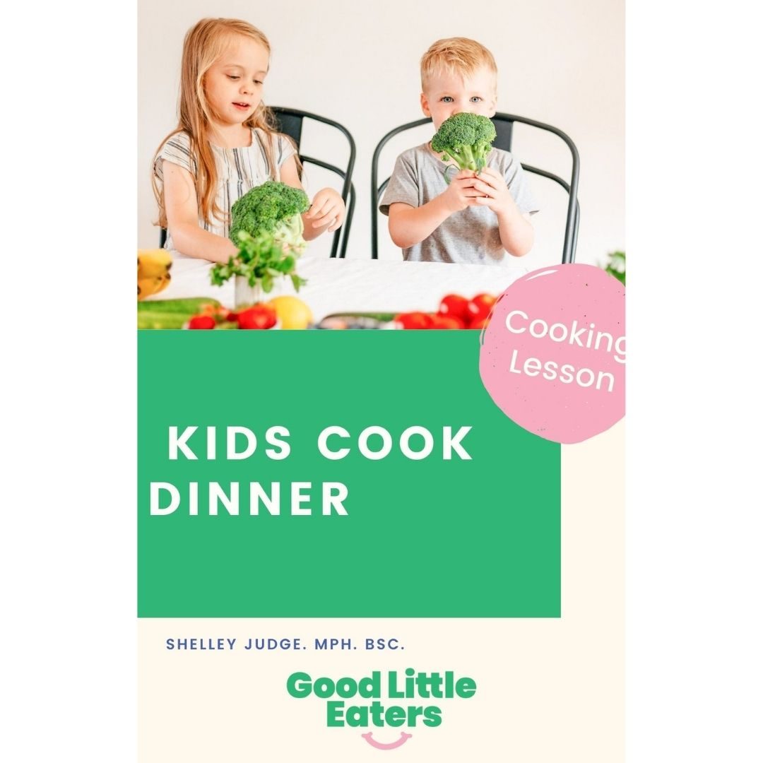 Cooking Lesson Kids Cook Dinner Good Little Eaters