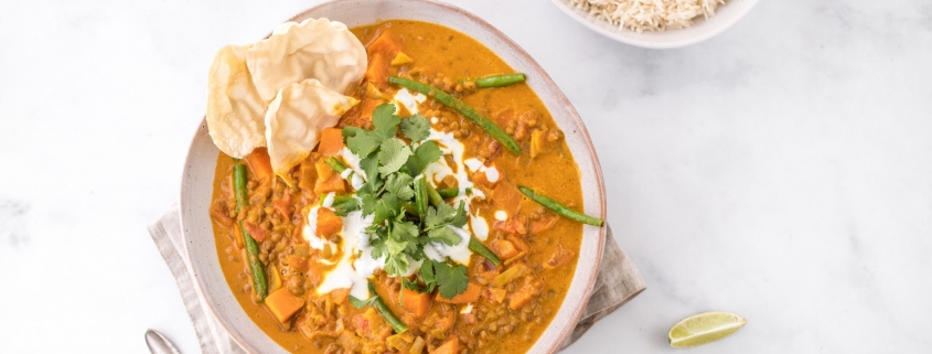creamy vegetarian curry