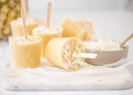 pina colada ice blocks