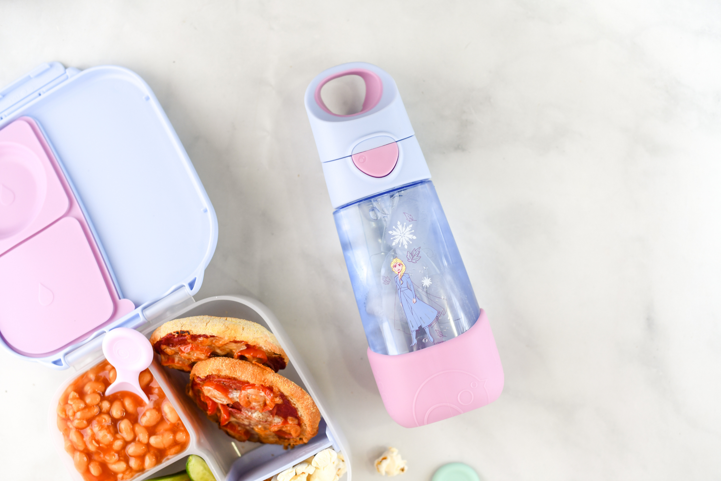 b.box elsa hydration and mini lunchbox range