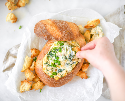 Healthier cob loaf