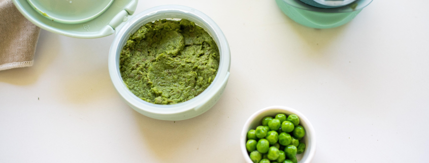 Iron rich puree for introducing solids